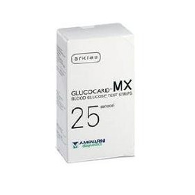 STRISCE MISURAZIONE GLICEMIA GLUCOCARD MX 25 PEZZI